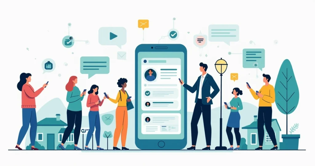 Pré-candidato conversa com cidadãos enquanto planeja estratégia de pré-campanha eleitoral